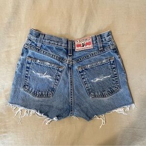 Vintage Rockies denim shorts